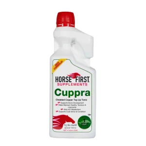 Tekoči baker za konje Cuppra